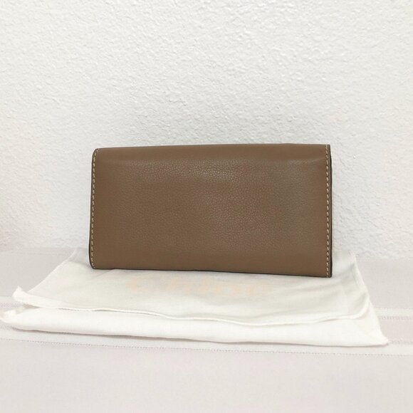 Chloé Marcie Long Flap Leather Wallet NWOT - Picture 2 of 10